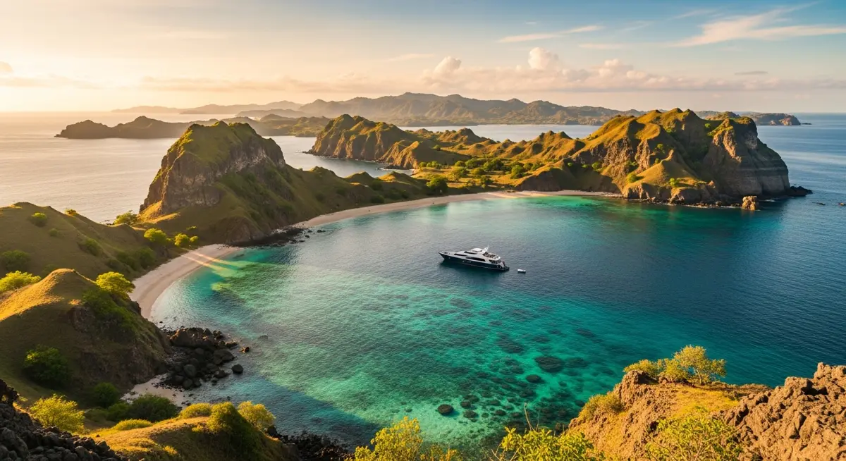 Book Yacht Komodo in Komodo National Park — a pristine remote tropical coastline
